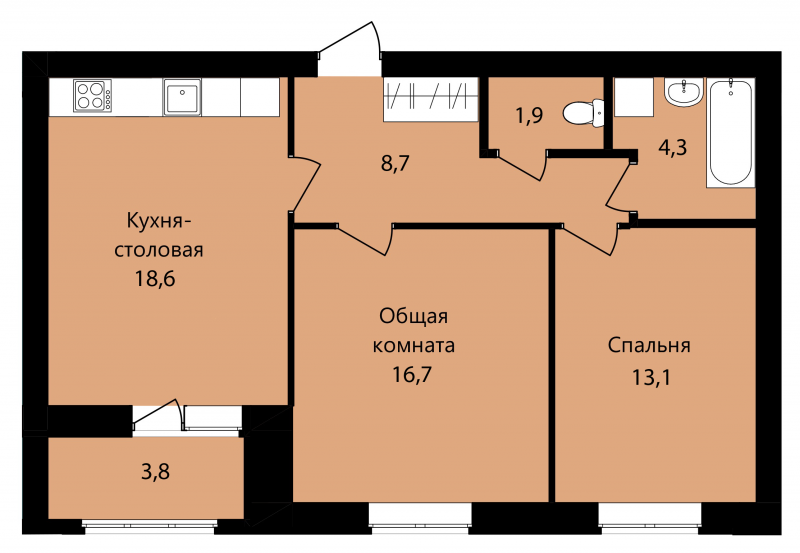ЖК "На Филатова", ул. Филатова, д. 15 (пл. 2), 99